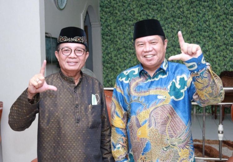 Fachrori Umar Sambangi Presiden HKKI Jambi Ramli Thaha