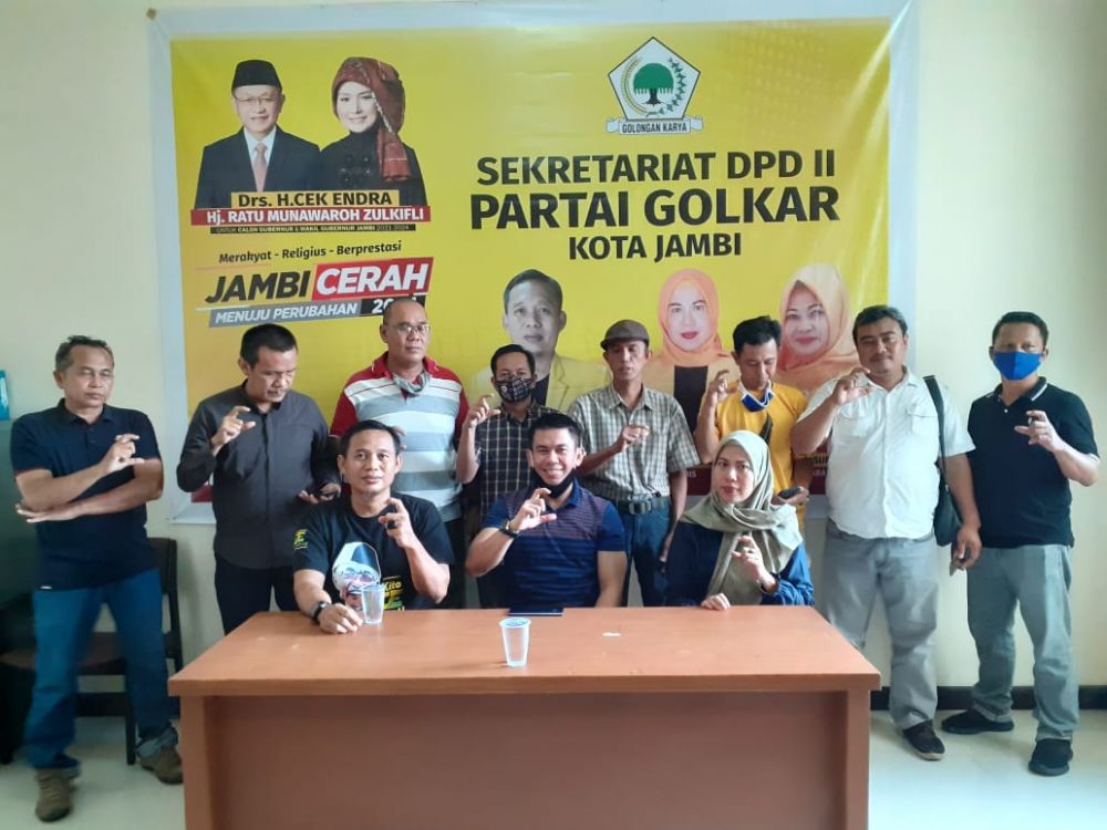 Golkar Kota Jambi Pasang Target 50 Persen Kemenangan CE-Ratu di Tanah Pilih