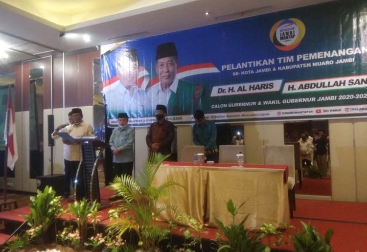 Mantan Ring Satu HBA Pimpin Pemenangan Haris-Sani di Kota Jambi