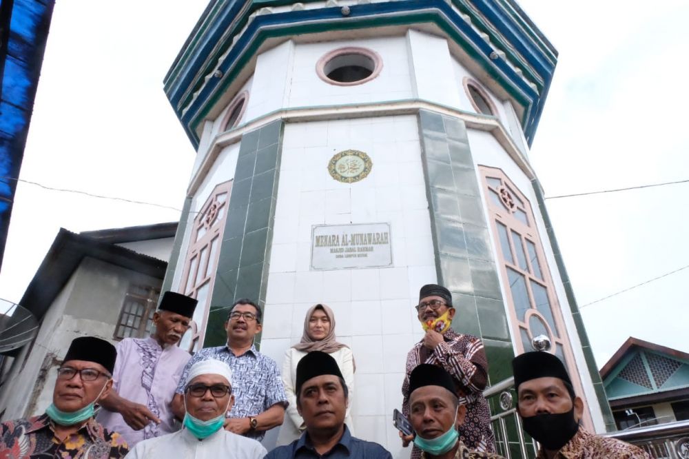 Ratu Diajak Kunjungi Menara Al-Munawarah, Jejak Pembangunan Zulkifli Nurdin