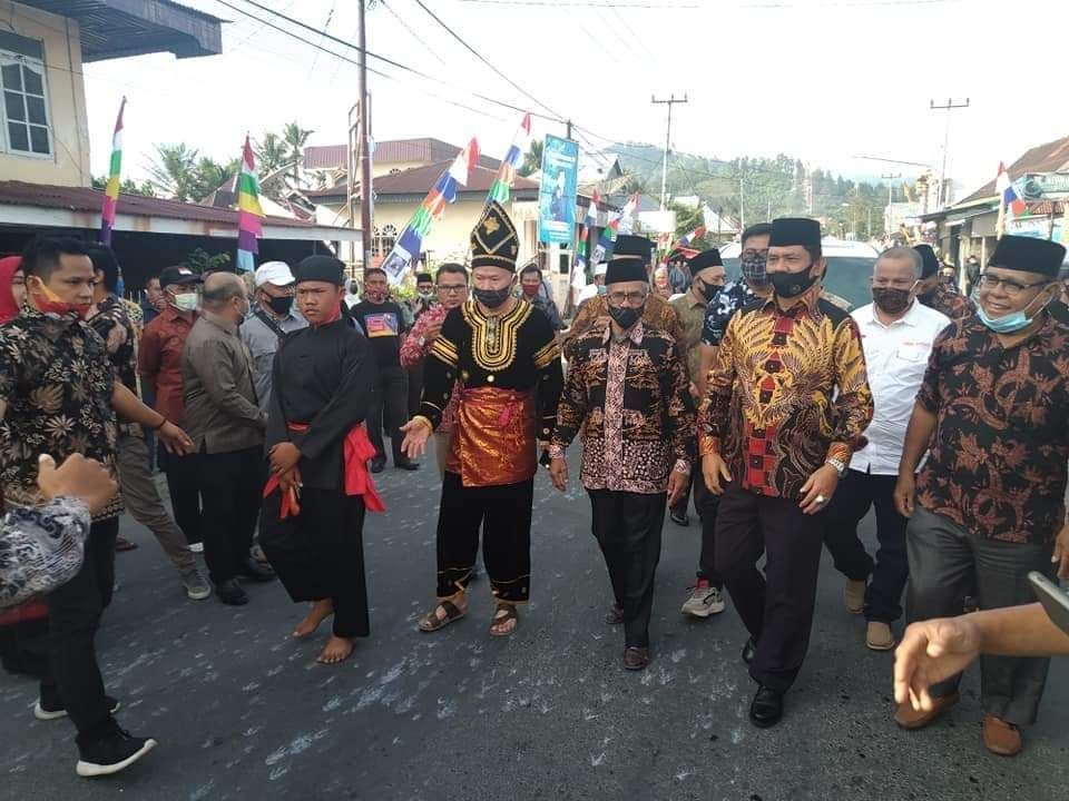 Lembaga Kerapatan Adat Pesisir Bukit Ikrarkan Pemenangan Fachrori-Syafril