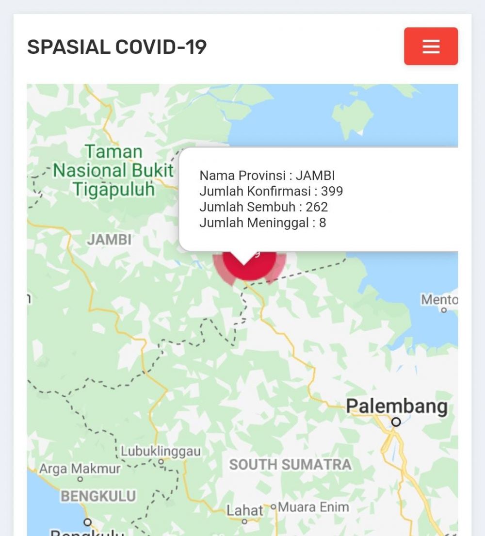 Ini Identitas 4 Pasien Positif Covid19 Hari Ini, Salah Satunya Dosen Unja