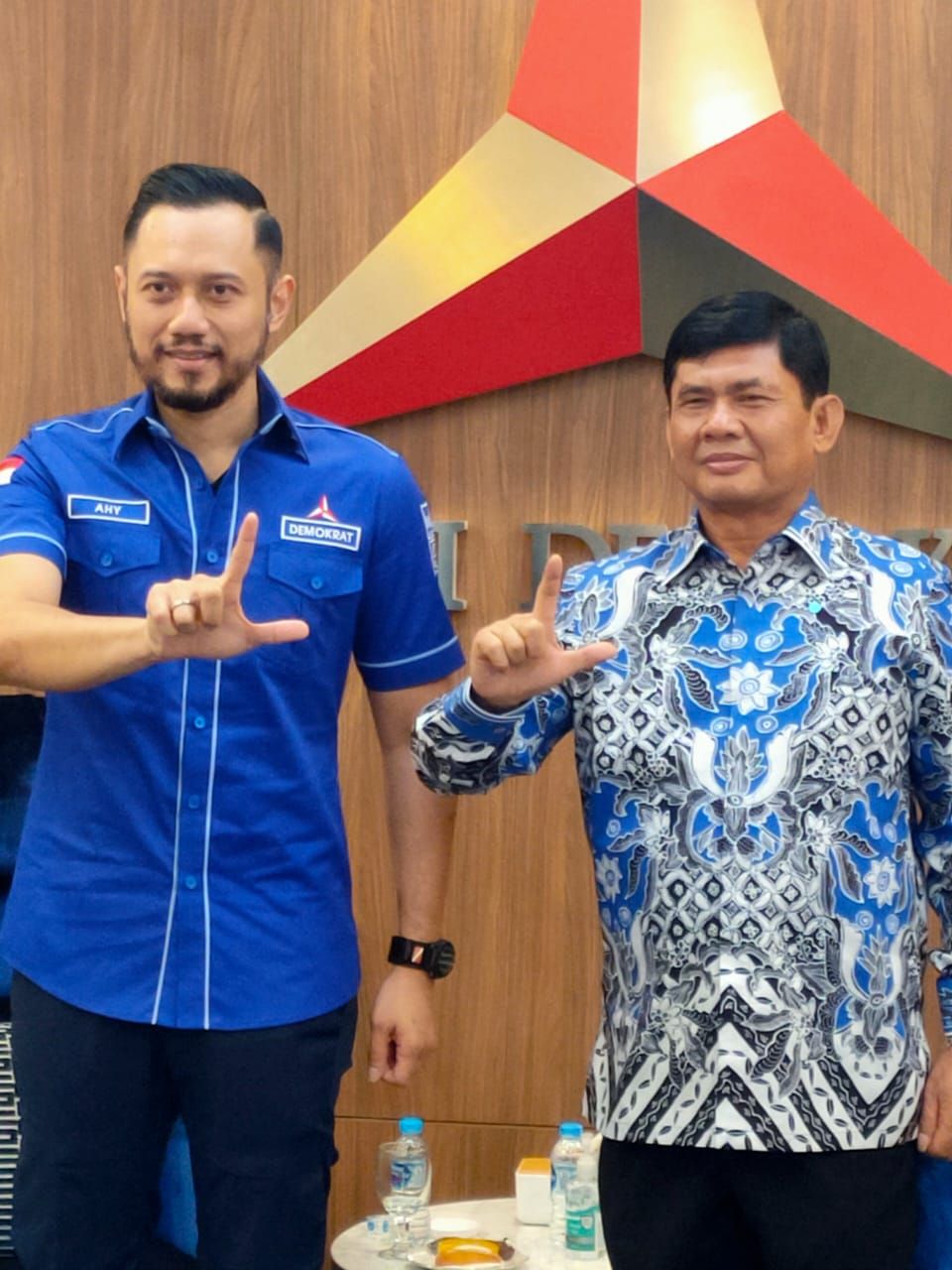 AHY Intruksikan Kader Demokrat All Out Menangkan Fachrori-Syafril