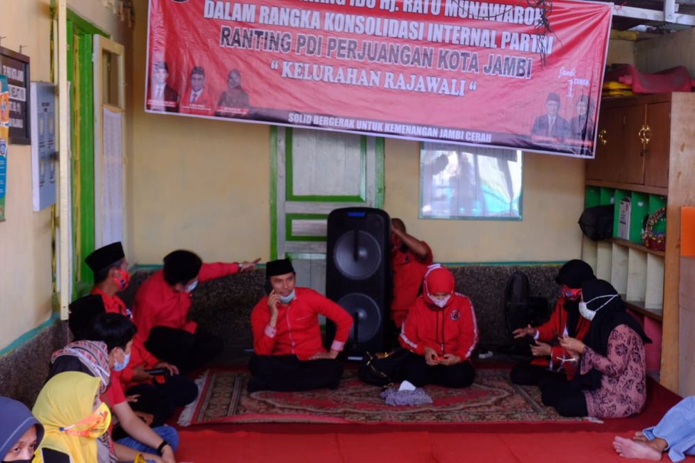 Panaskan Mesin Partai, Ratu Ajak Kader PDIP Gotong Royong Jemput Kemenangan di Pilgub Jambi