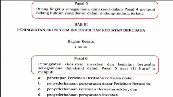 UU Cipta Kerja Sudah Diteken Jokowi dan Dinomori, tetapi Masih Ada Tipo Seperti Ini 