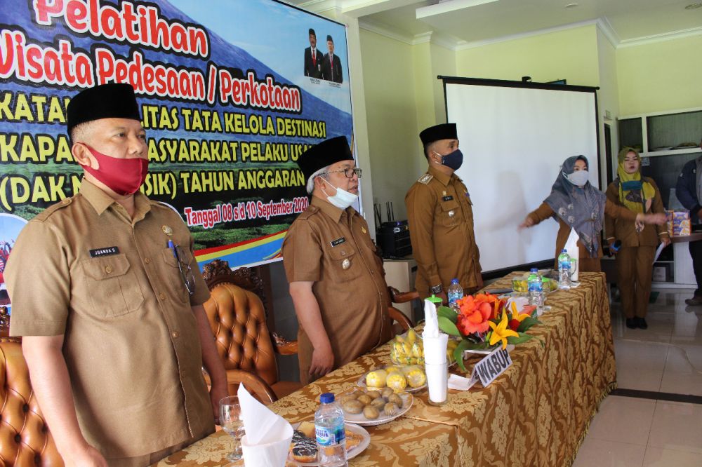 Tingkatkan SDM Ditengah Pandemi, Disparbud Kerinci Gelar Berbagai Pelatihan