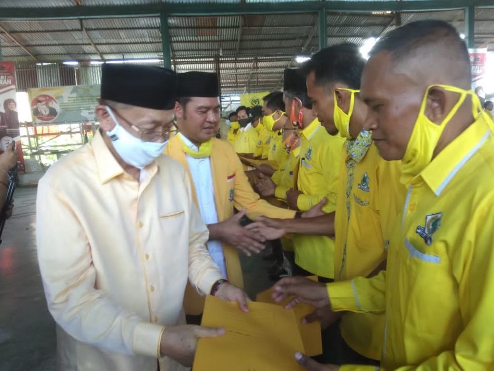 Menangkan CE-Ratu, Mesin Golkar Gempur Tanjab Barat