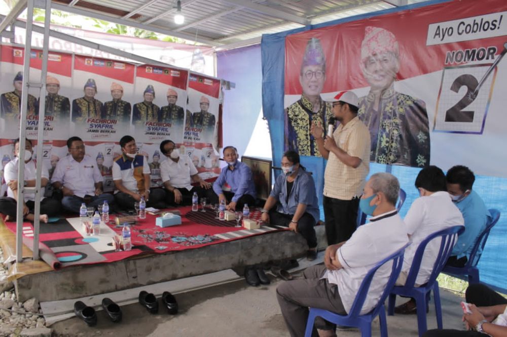 Warga Payo Lebar Berharap Fachrori-Syafril Menang di Pilgub Jambi