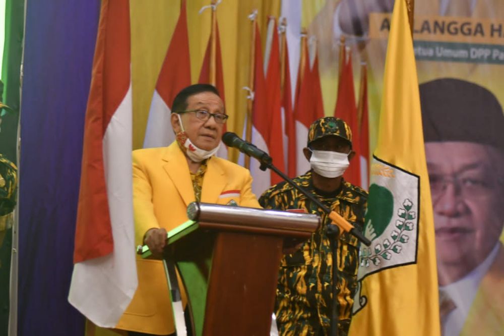 Akbar Tandjung Pimpin Konsolidasi Golkar untuk Pemenangan CE-Ratu