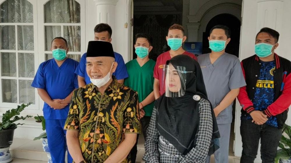 Alhamdulillah. . Uji Swab Ketiga Negatif, Bupati Kerinci Adirozal Sembuh Dari Covid 19