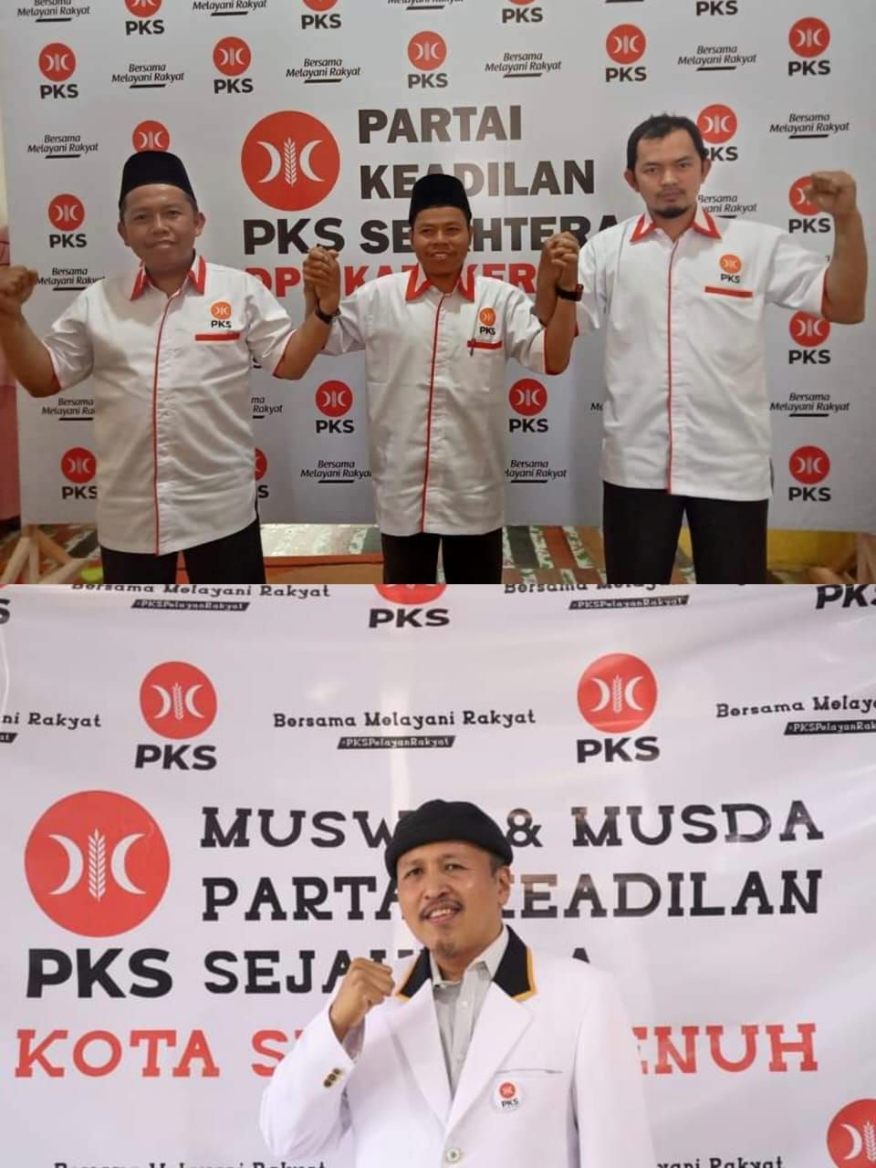 Musda Ke V PKS Rampung, Pirmanuddin Ketua DPD PKS Kerinci dan Ferry Satria Kota Sungai Penuh