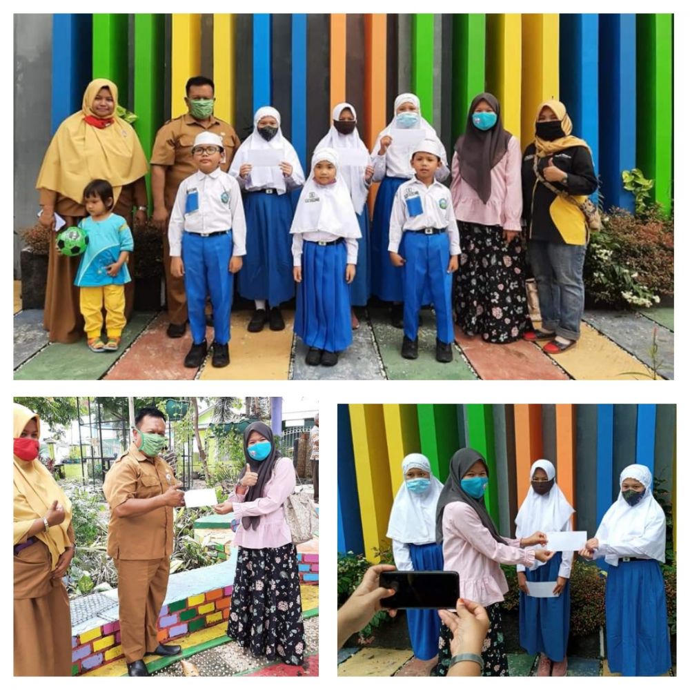 Enam Siswa SD Islam Al Falah 2  Menang Lomba Virtual Jambi Ekspres