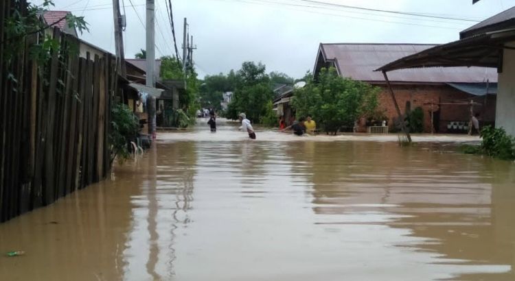 H-1 Tahun Baru, Kota Jambi Kebanjiran