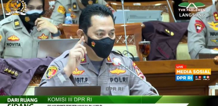 Dicecar Politisi Gerindra, Komjen Listyo Ungkap Cita-citanya: Polisi ke Depan di Lapangan Tanpa Pistol