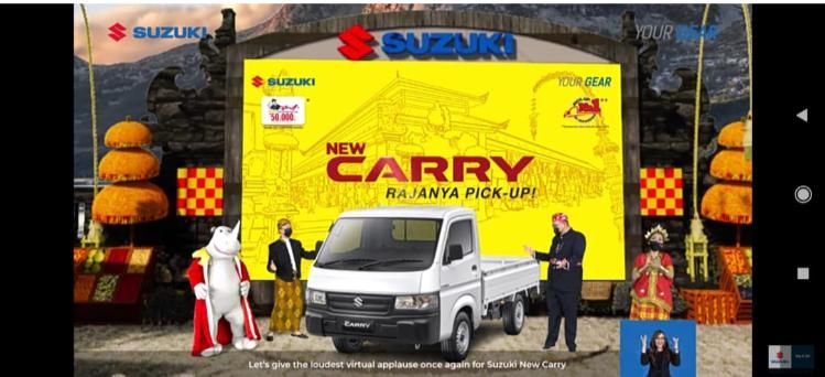 Suzuki Luncurkan Tampilan Baru New Carry Pick Up