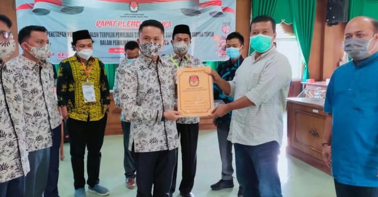  Romi-Robby Ditetapkan Calon Terpilih di Pilkada Tanjabtim