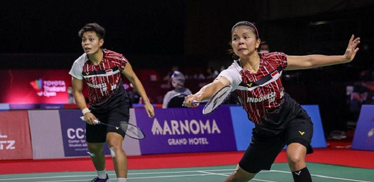 Kalah dari Wakil Korea, Greysia/Apriyani Gagal ke Final Toyota Thailand Open