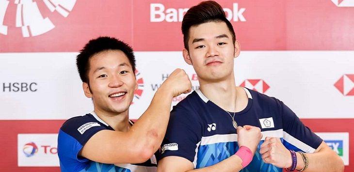 Singkirkan Jagoan Inggris, Ganda Putra Taiwan Tantang Idolanya di Final BWF WTF, The Daddies!