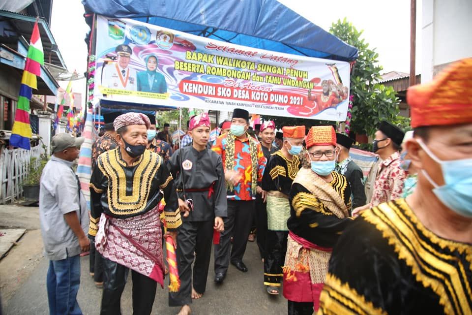 Wawako Zulhemli Hadiri Kenduri Sko Koto Dumo