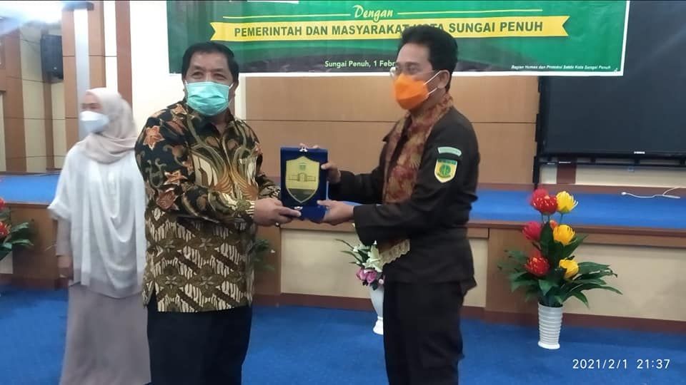 Pemkot Sungaipenuh Terima Kunjungan Kajati Jambi