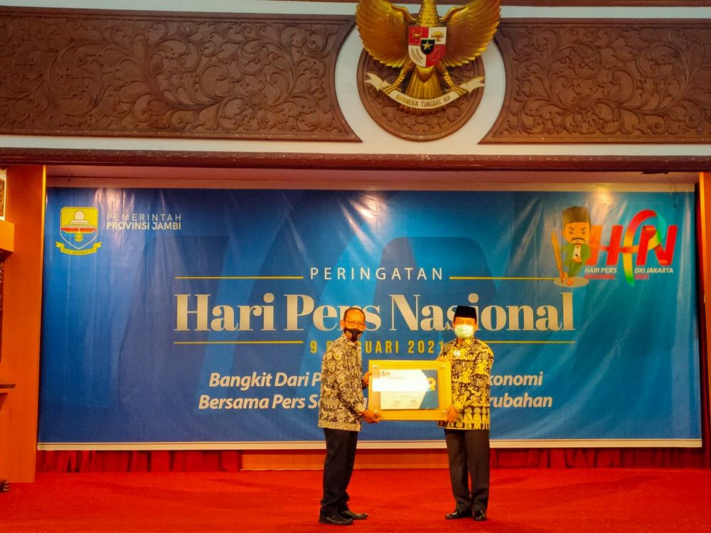 Puncak HPN, 10 Tokoh Terima PWI Jambi Award