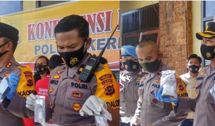 ASN Pemkab Kerinci Dibekuk Polisi, Jadi Bandar Narkoba Antar Provinsi