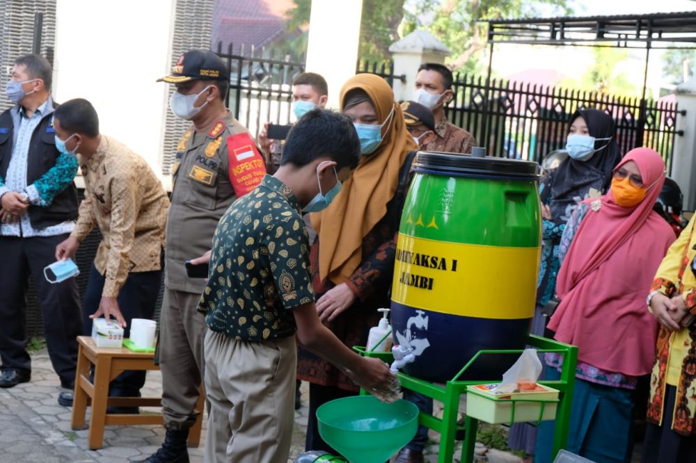 Hari Ini Tatap Muka SD-SMP di Kota Jambi, Hanya 3,5 Jam di Sekolah