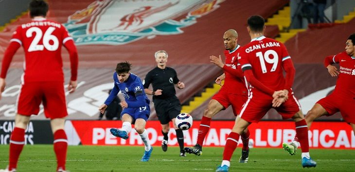 Hasil Liverpool vs Chelsea: Gol Indah Mason Mount Jadi Pembeda