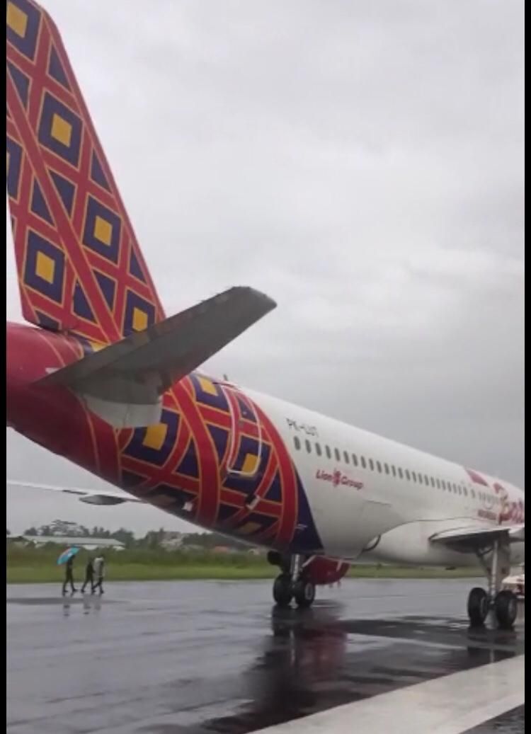 Pesawat Batik Air Jambi-Jakarta Berhasil Dievakuasi ke Apron