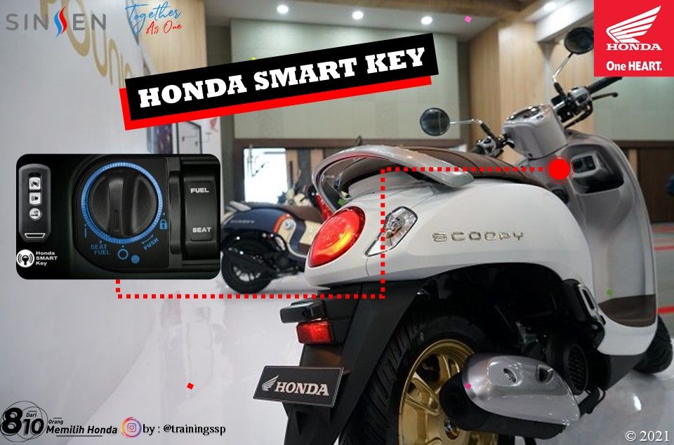 Ini Dia Tips Mudah Gunakan Honda Smart Key
