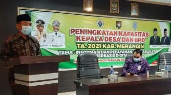 Wabup Lakukan Pembekalan Kades dan BPD, Sebelum Berangkat Studytiru ke Gunung Kidul Yogyakarta