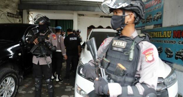 Dua Terduga Teroris Jaringan Bom Gereja Makassar Pernah Hadiri Sidang HRS