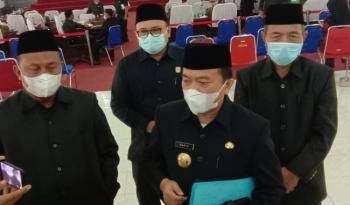 H Al Haris  Minta Pendapat dan Saran Dewan , LKPJ 2020 Disampaikan Bupati Merangin