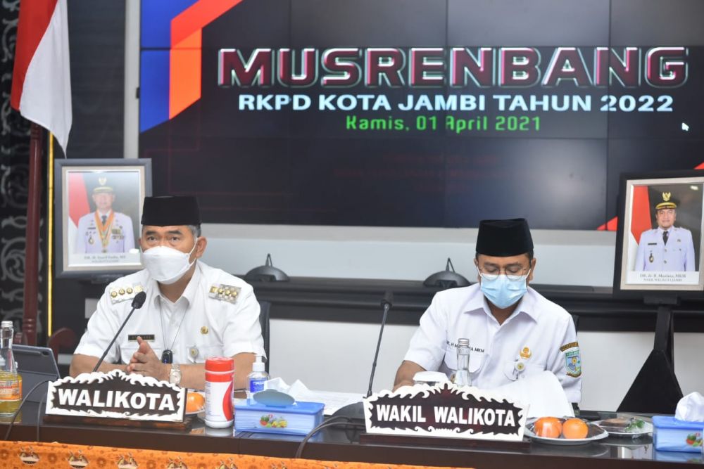 Pemkot Jambi Gelar Musrenbang RKPD Kota Jambi 2022, Masuk 5.779 Usulan