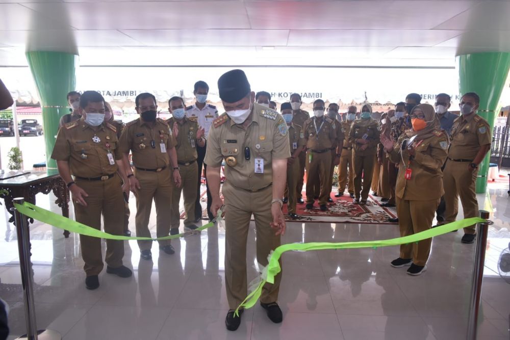  Wako Fasha Resmikan Gedung Badan Diklat