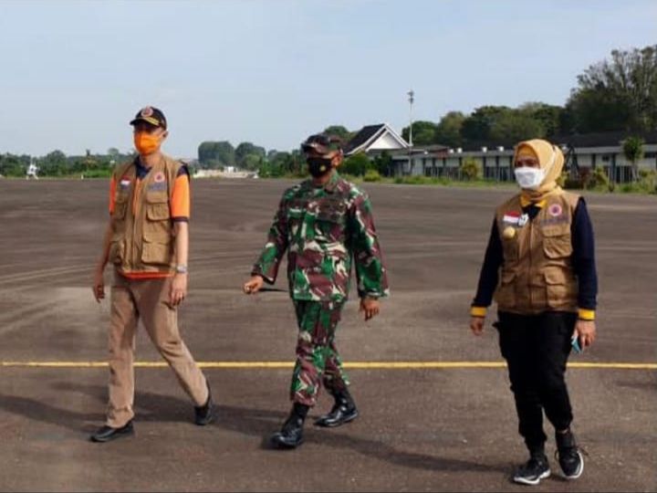 Kepala BPBD Provinsi Jambi Dampingi Pj. Gubernur Monitoring Karhutla