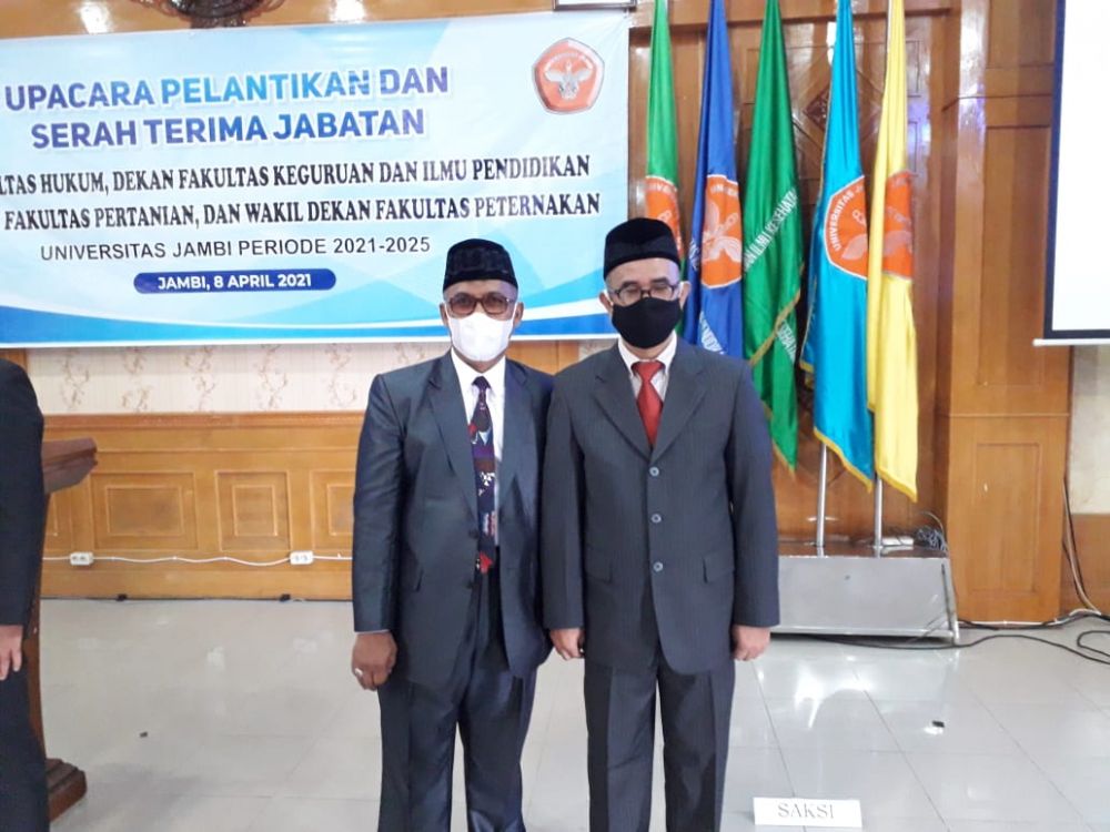 Rektor Lantik Dekan FKIP dan FH