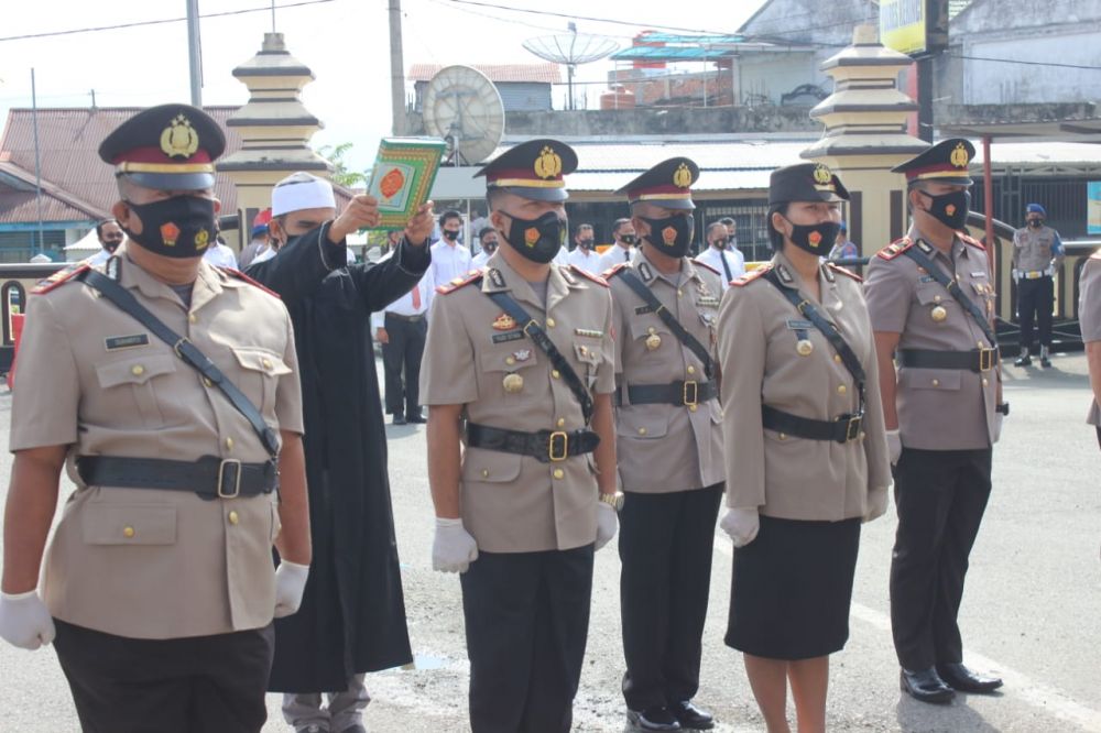 Delapan Pejabat Utama Polres Kerinci Dimutasi, Iptu Yudistira Diangkat Jadi Kasatlantas