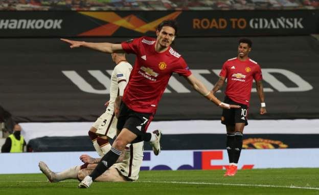 MU Hajar AS Roma Setengah Lusin Gol, Menang 6-2 di Leg Pertama Semifinal Liga Europa