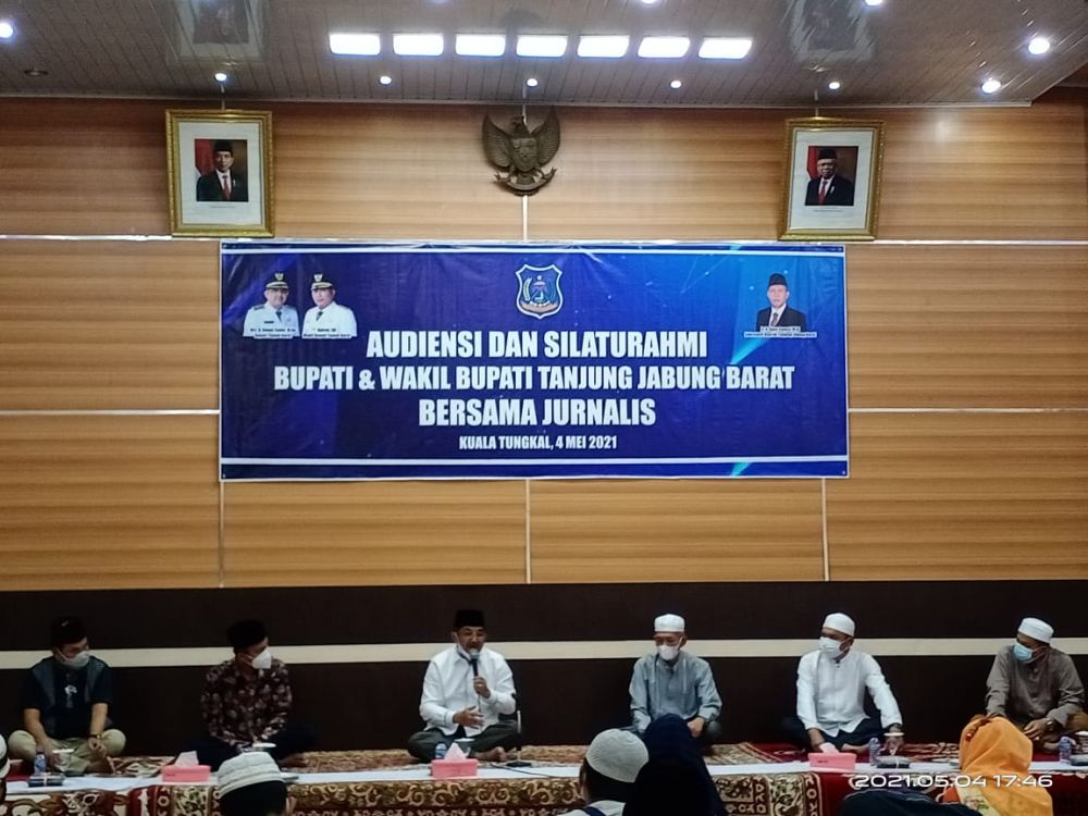 Bupati Gelar Silaturahmi Bersama Jurnalis