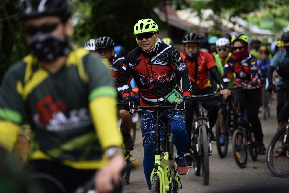 Gowes Virtual Jajal Kuliner Kota Jambi, Semarak HUT Pemkot Jambi ke-75