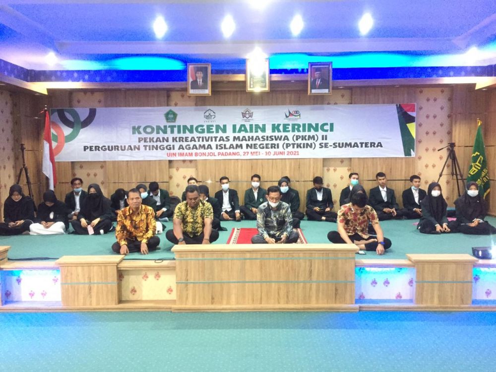 37 Atlet IAIN Kerinci Dikirim Pada Pekan Kreatifitas Mahasiswa di UIN Imam Bonjol