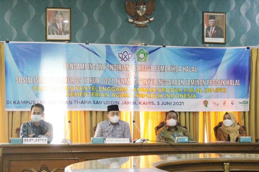 UIN STS Jambi Dirikan Lembaga Pemeriksa Halal