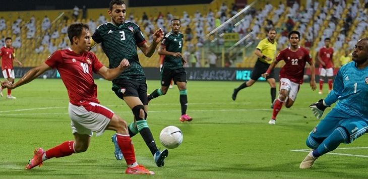 Evan Dimas Gagal Penalti, Indonesia Dilibas UEA 0-5