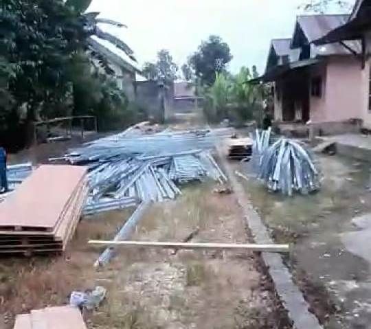 Warga Tolak Pembangunan Tower BTS di Pematang Gajah