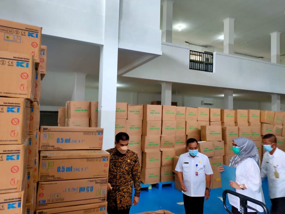 SAH Apresiasi Koordinasi dan Kinerja Dinas Kesehatan Provinsi Jambi Tangani Covid-19