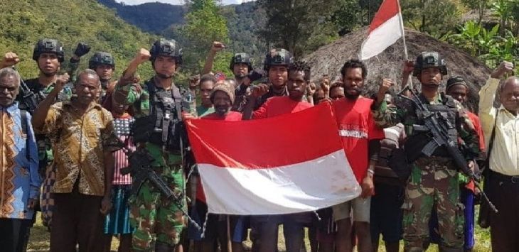 KKB Makin Habis, 26 Anggotanya Kembali ke NKRI, Senjata dan Amunisi Diserahkan