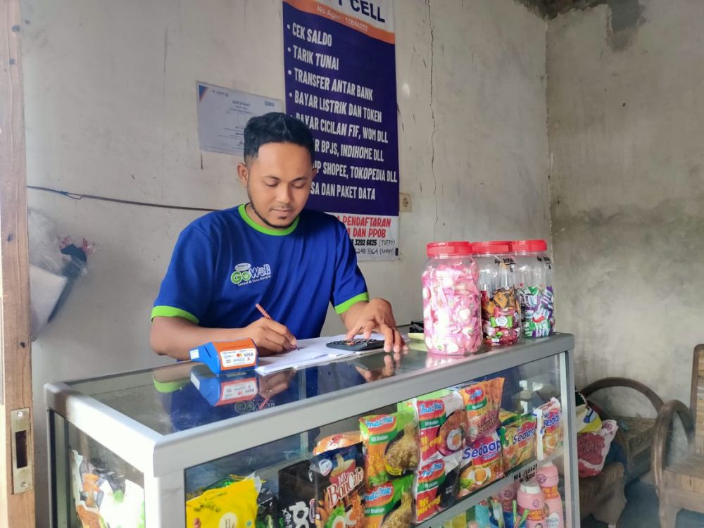 Ditengah Pandemi, Pemuda Ini Justru Banting Setir dari Karyawan menjadi AgenBRILink