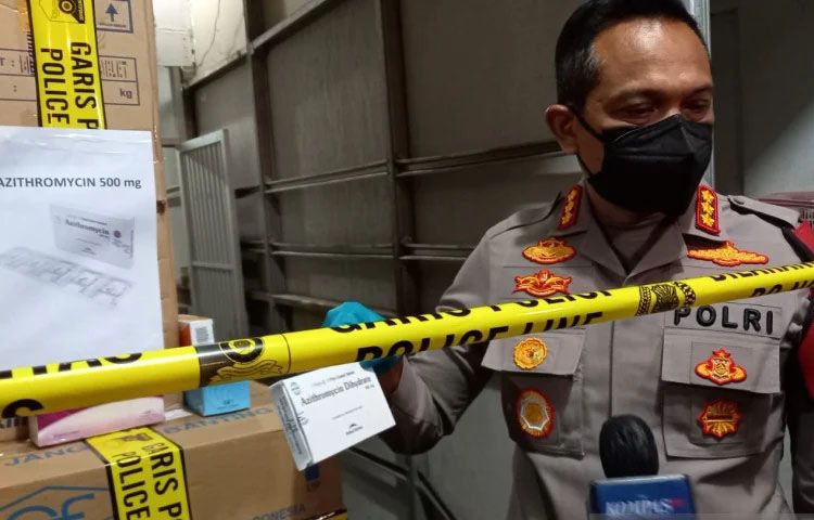 Gudang Penimbunan Obat Covid-19 di Kalideres Digerebek, Ada Ribuan Dus, Ya Ampun