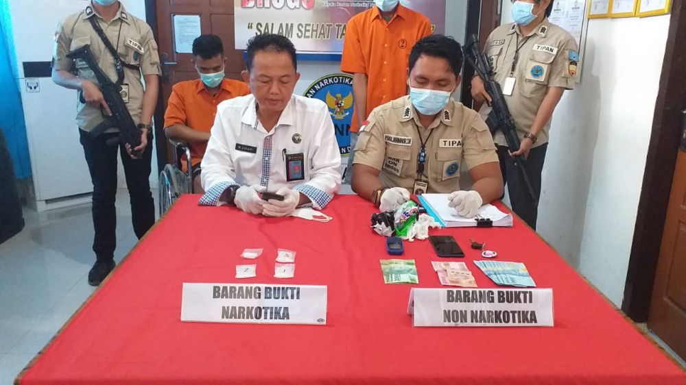 Pemasok Sabu Asal Sumsel Dilumpuhkan Tim BNN